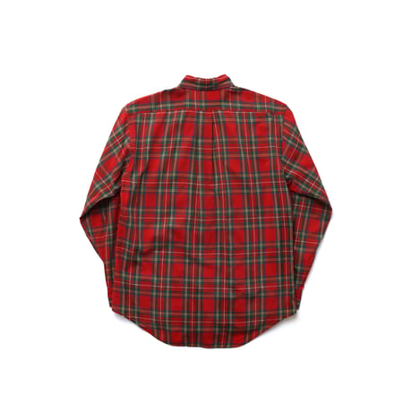 Polo Ralph Lauren / Vintage, Crest Madras Plaid B.D L/S Shirt