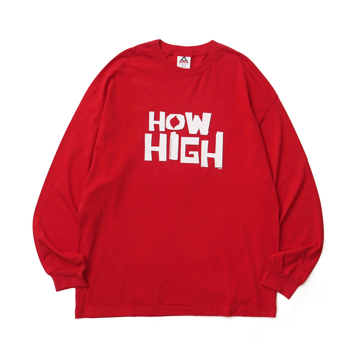 HOW HIGH / Vintage, Logo L/S Tee ©2001 | ティーレコ