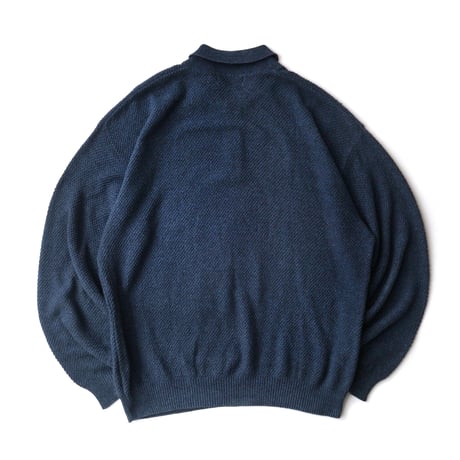 Cotton Knit Polo L/S Shirt