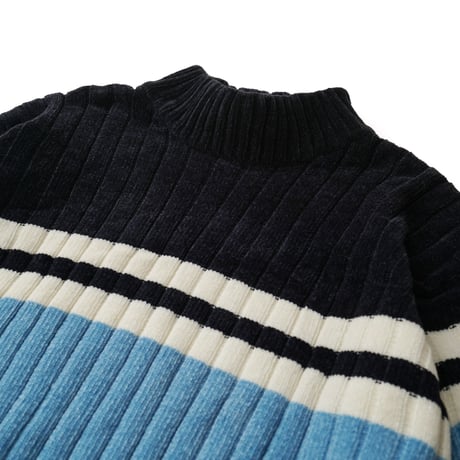 Hop Lite / Vintage, Blocked Mocneck Sweater