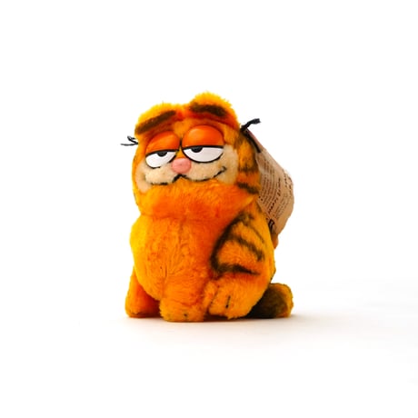 Garfield / Vintage, Plush Toy "Bean Bag, Sitting Standard, Right"