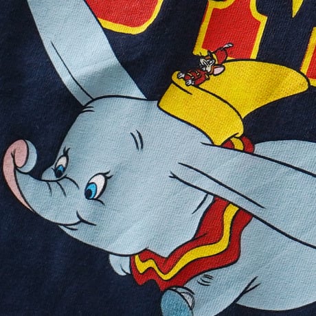 Dumbo,the Flying Elephant / Flight Out Of Circus Classic Logo S/S Tee