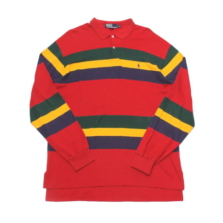 Polo Ralph Lauren / 90's Vintage, Striped Polo L/S Shirt
