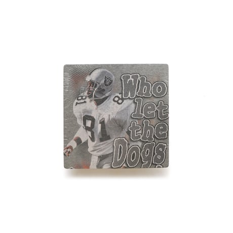 Oakland Raiders / Vintage, Tim Brown S/S Tee "Who let the Dogs out!"