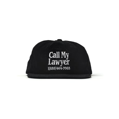 Chinatown Market / Call My Lawyer 5-Panel Cords Hat