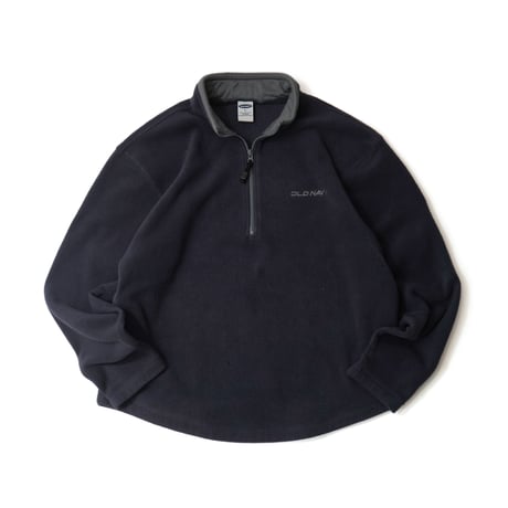 Teereco / Vintage, Embroidery Custom Half Zip Fleece Jacket