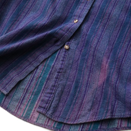 The North Face / Vintage, Striped No Collar L/S Shirt