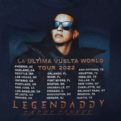 Daddy Yankee / La Ultima Vuelta World Tour 2022 S/S Tee