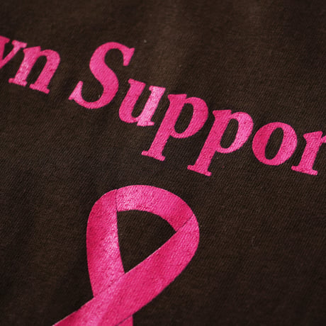 UPS / Logo S/S Tee "Brown Supports Pink"