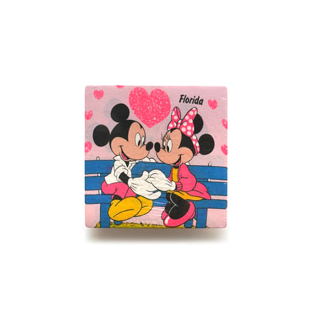 Disney / Vintage, Walt Disney World Florida S/S Tee "Mickey & Minnie Mouse"