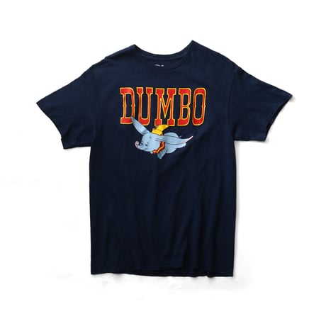 Dumbo,the Flying Elephant / Flight Out Of Circus Classic Logo S/S Tee