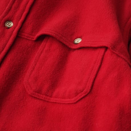 Woolrich / Vintage, Leather Elbow Patch Wool Shacket