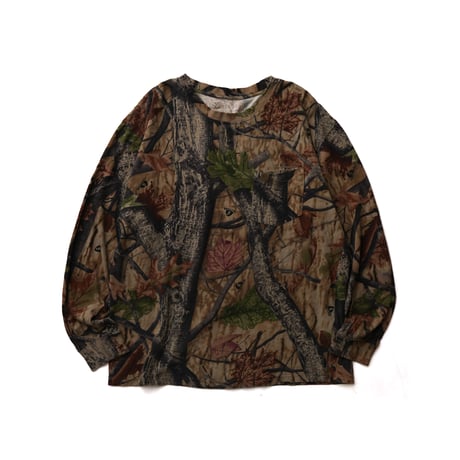 Big Bell / Real Tree Camouflage Pocket L/S Tee