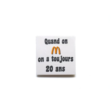 McDonald / a toujours 20 ans S/S Tee