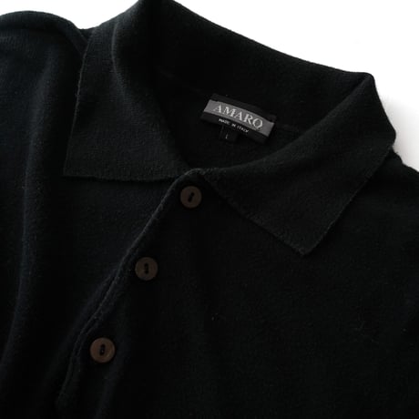 Amaro / Knit L/S Polo