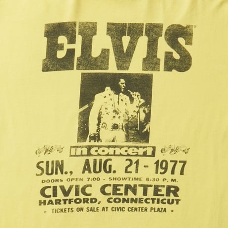 Elvis Presley / Concert 1977 S/S Tee