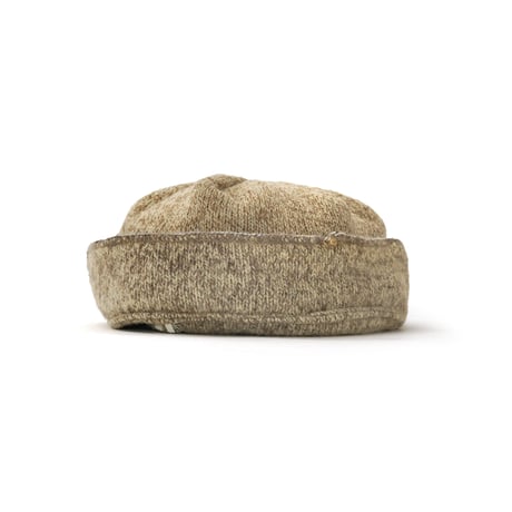 L.L. Bean / Vintage, Wool Flat Cap "Ear Flap Wool Knit "