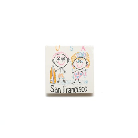 San Francisco / Vintage, Souvenir S/S Tee "California, USA"