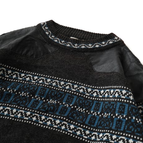 Vintage, Acrylic Wool Crewneck Knit