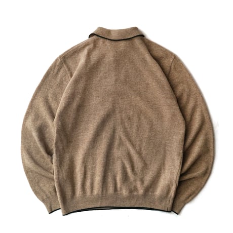 Saks Fifth Avenue / Vintage, Wool Knit Polo L/S Shirt