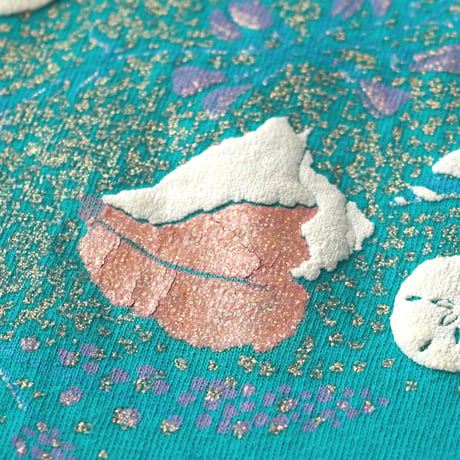 Captiva Island, FL / Vintage, Puffy Paint Sea Shells S/S Tee