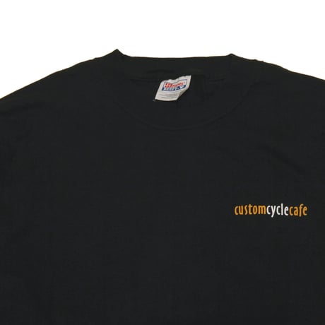 custom cycle cafe / ride whatever u want L/S Tee