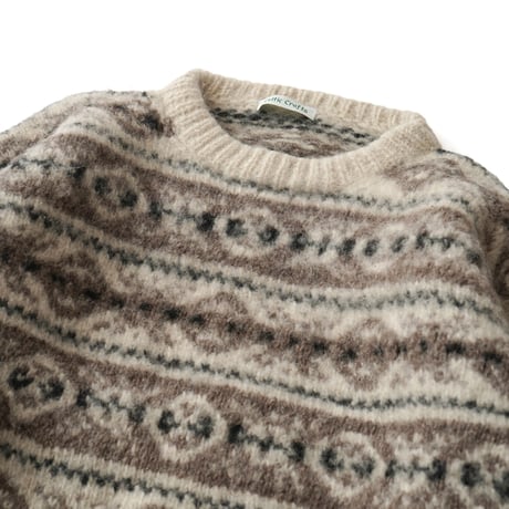 Celtic Crafts / Wool Knit Nordic Crewneck