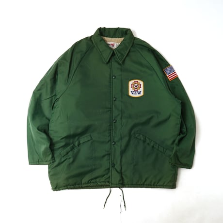 King Louie / Vintage, Boa Liner Coaches Jacket "V.F.W."