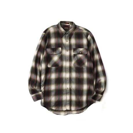 Cleve Shirt Makers / Vintage, Plaid Flannel L/S Shirt