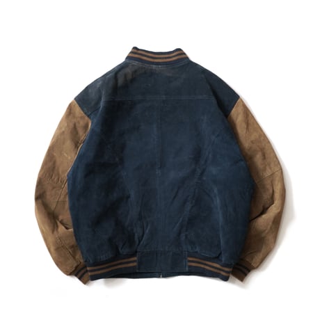 Port Authority / Suede Leather Varsity Jacket