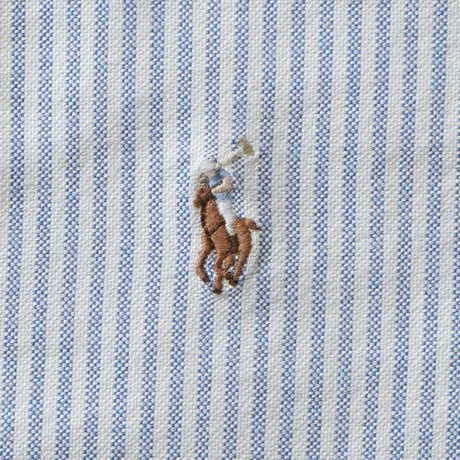 【Kids】Ralph Lauren / Striped Cotton Oxford B.D. L/S Shirt