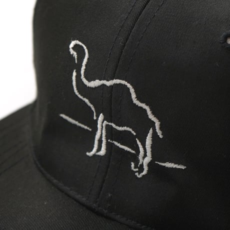 Camel / Vintage, Silhouette Logo 6-Panel Hat
