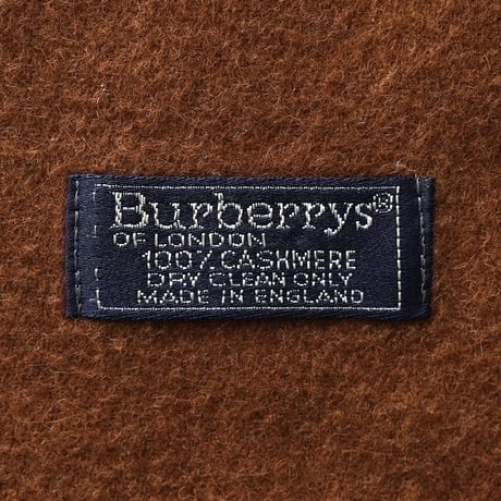 Burberry's / Vintage, Cashmere Knit Fringe Scarf Muffler