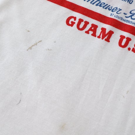 Budweiser / Vintage, Classic Label S/S Tee "Guam"