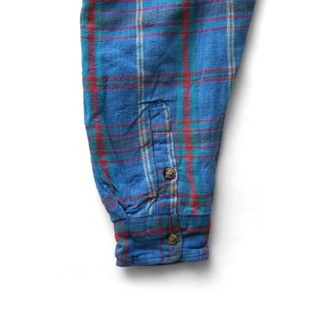 CNI Outdoors / Vintage, Quilted Plaid Flannel Shirt