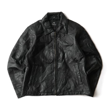 Vintage, Patch Work Leather Jacket