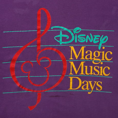 Disney / Vintage, Magic Music Days S/S Tee