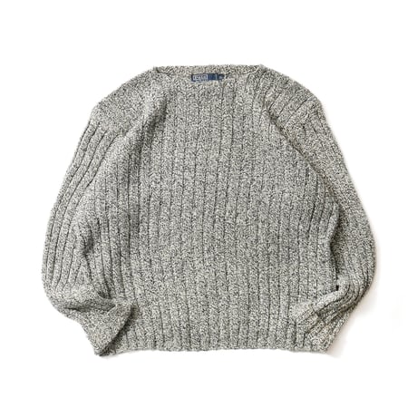 Polo Ralph Lauren / Vintage, Cotton Knit Cable Crewneck