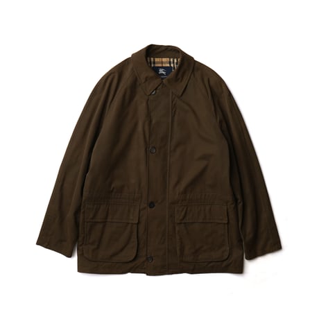 Burberry / Vintage, Plaid Lined Quilted Balmacaan Coat