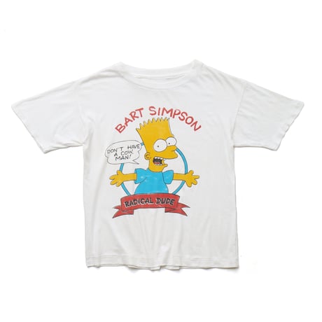 The Simpsons / Vintage, Bart Radical Dude S/S Tee