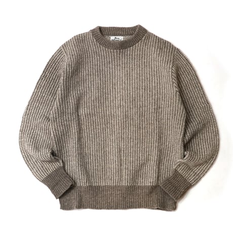 Woolrich / Vintage, Birds Eye Wool Knit Crewneck Sweater