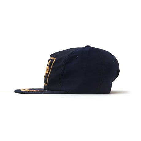 Caterpillar Inc. / Vintage, 5-Panel Snapback Hat "VIP, Gold laurel brim"