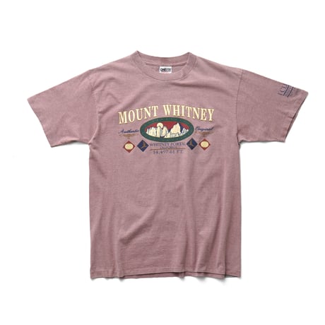 Whitney Portal / Vintage, 90th Anni S/S Tee "Mount Whitney"