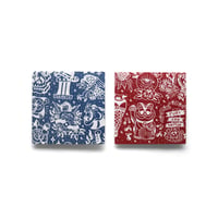 Teereco × Fury Ink / Tattoo Flash Tenugui