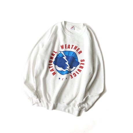 National Weather Service / Vintage, Logo Crewneck Sweatshirt