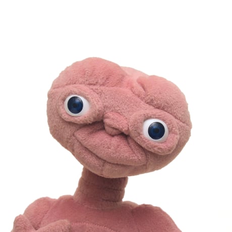 E.T. The Extra-Terrestrial / 80's Vintage, Plush Toy