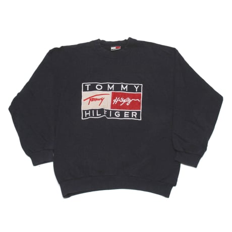 TOMMY HILFIGER / 90's Vintage, Bootleg Crewneck Sweatshirt