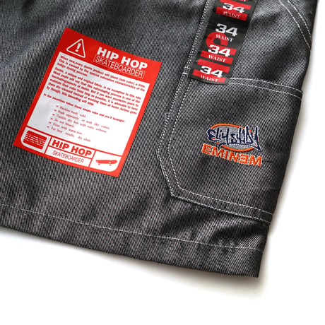 Shady Ltd Eminem / Vintage Bootleg, Shiny Denim Painter Short