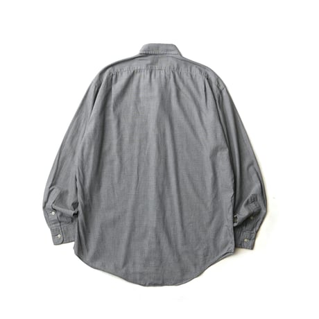 Ralph Lauren / Vintage, Houndstooth Plaid Cotton B.D L/S Shirt "Marlowe"