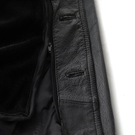 Leather Car Coat
